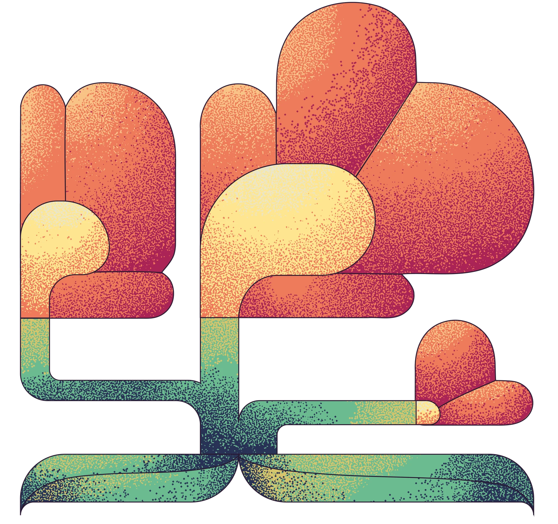 Flamboyant illustration